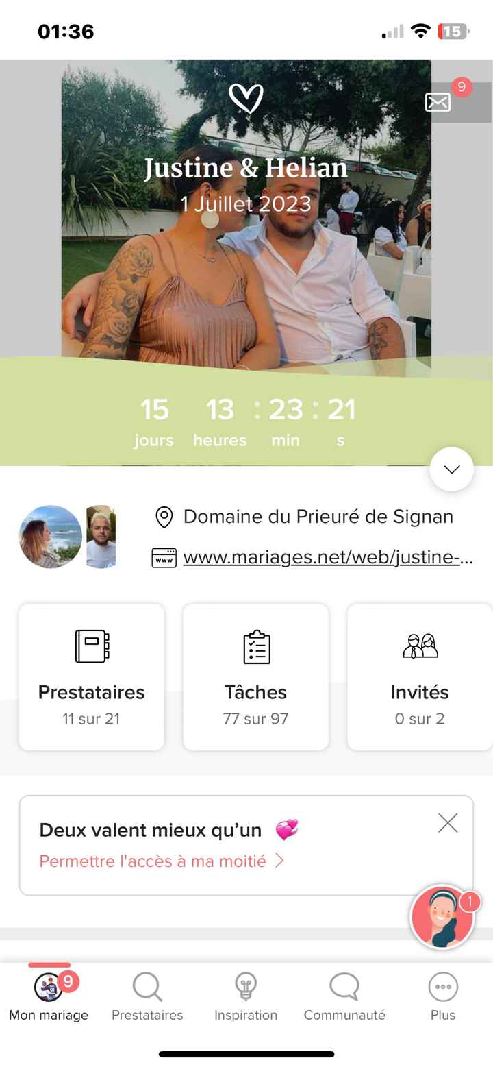 Capture depuis l'application mobile ton compte à rebours et partage-le ⏳😍 - 1