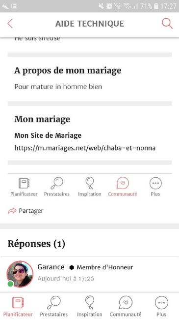 Signalement boulet - 1