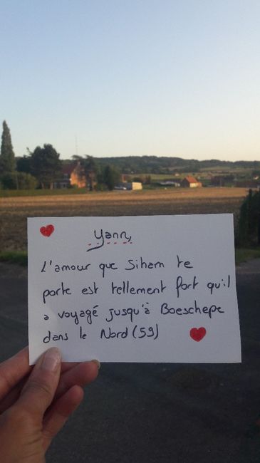 Love note pour Siham - 1