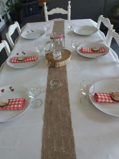 Essai décoration de table - 3