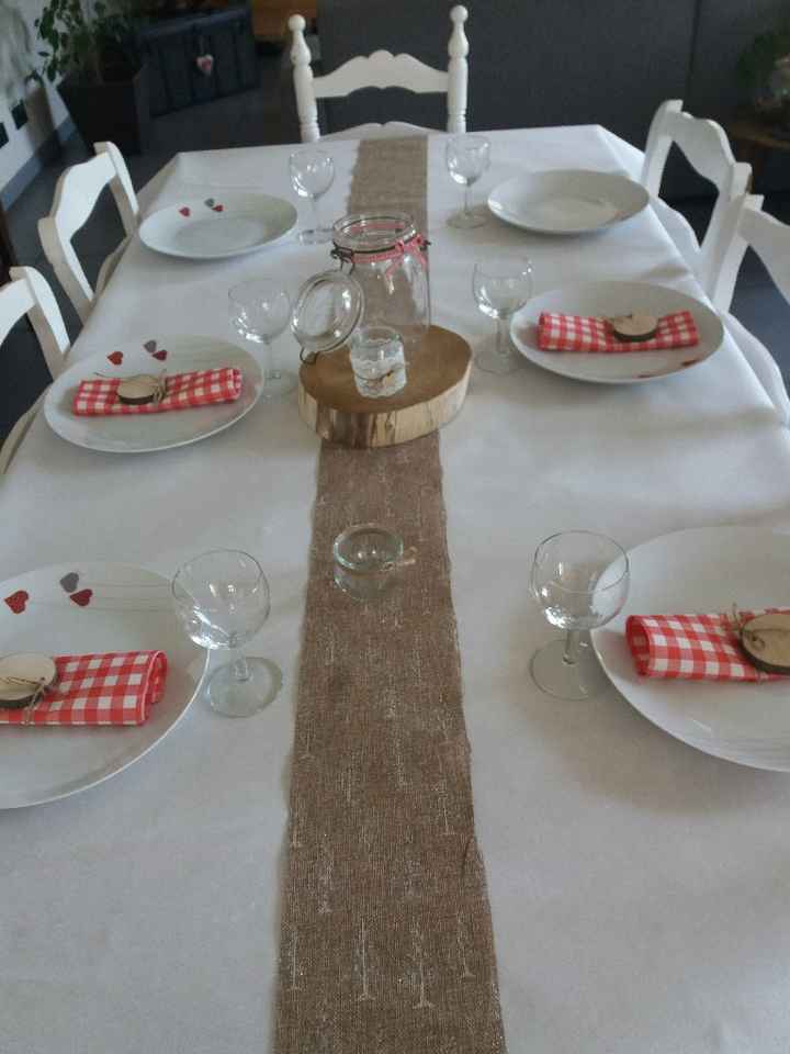 Essai décoration de table - 3