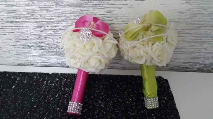 Mon bouquet et celui de mes filles - 2