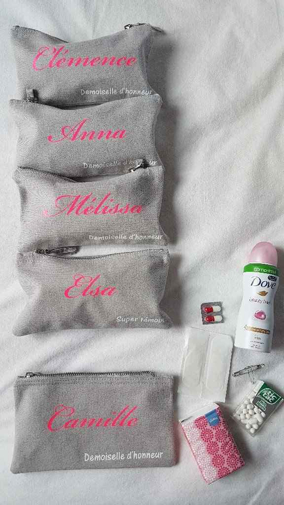 Trousses pour mes dh et témoin - 1