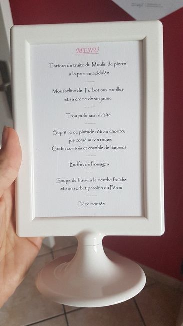 Idée porte menu ? - 1