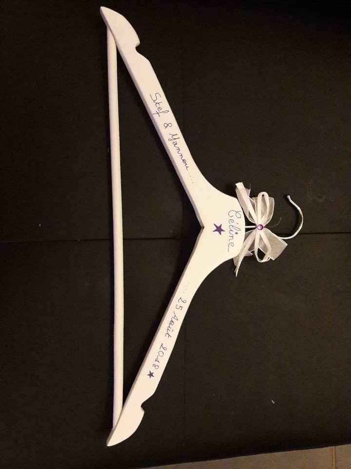 Mes cintres personnalisés 😁😁 - 1