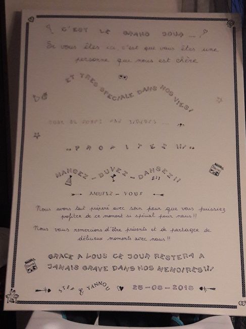 Mon panneau de bienvenue - 2