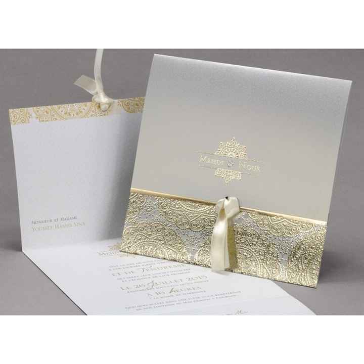 Choix  du faire part - 1