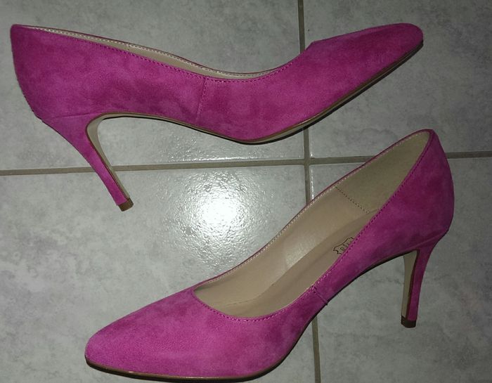 chaussure rose fushia femme