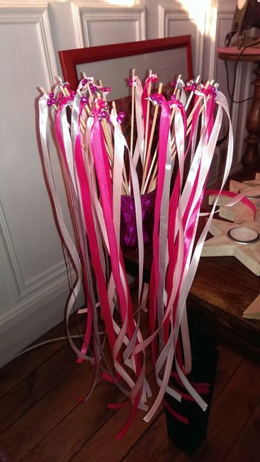 Mes baguettes Rubans DIY