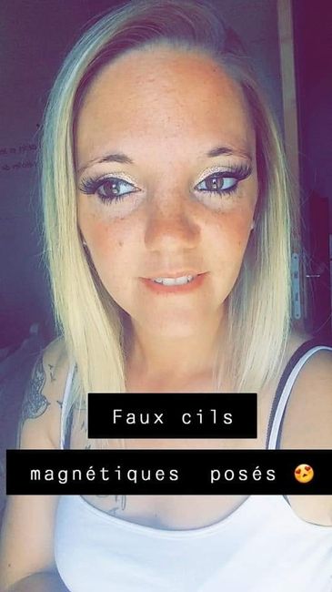Marque et modèle de faux cils en photos - 1