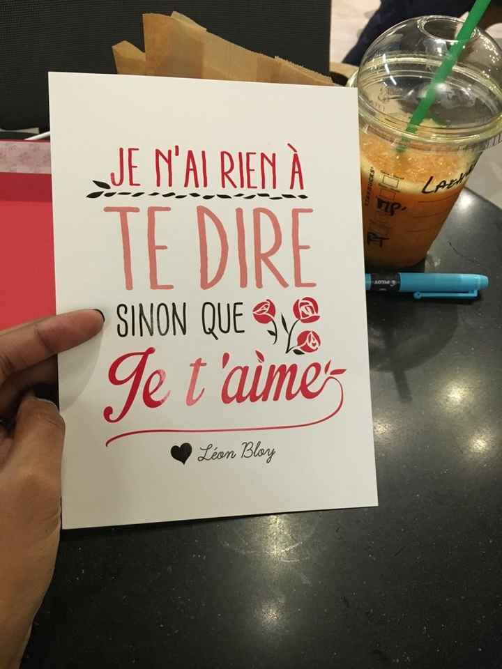 Faire ma demande à ma témoin - 1