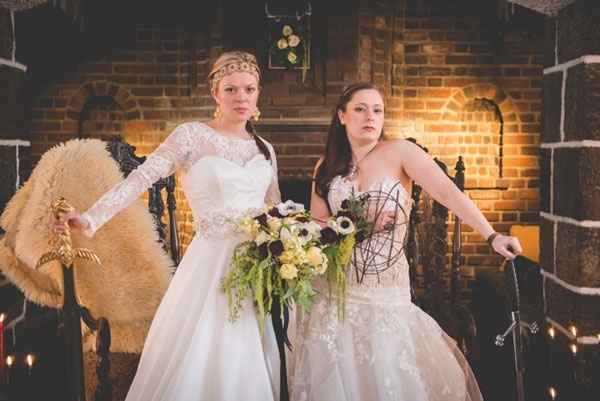 Et voilà je m'étais bel et bien trompée ce n'était pas l'urne mais le second bouquet d'une des marié