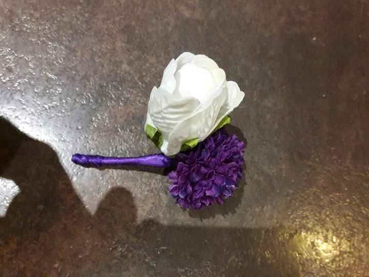  Boutonnière marié, avis? - 1