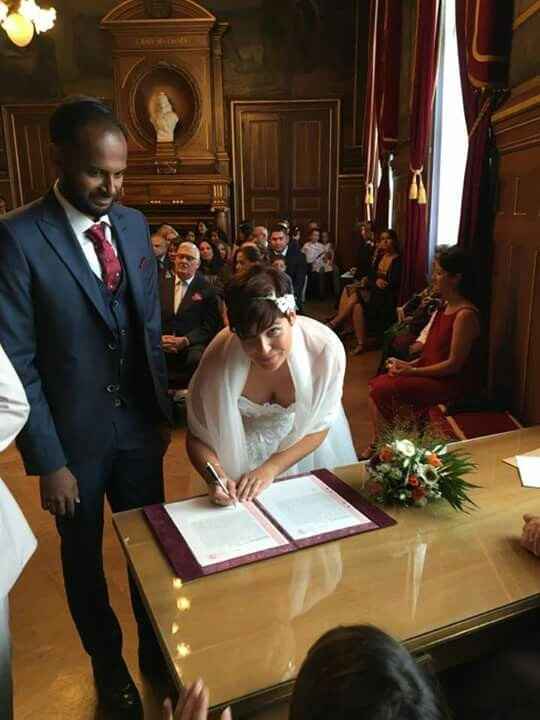 Et voilà nous sommes mariés :d - 1