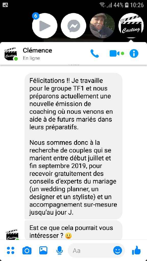 Démarchage pour un casting - 1