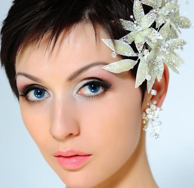 Coiffure Mariee Visage Round 