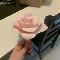 Fleurs en papier centre de table - 1