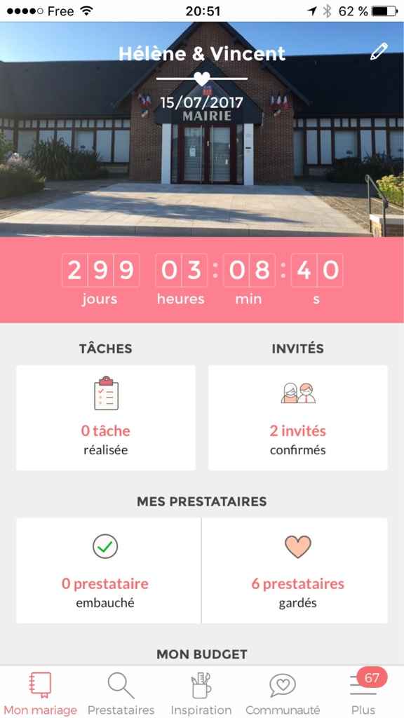 Mariage du 15 juillet 2017 - 1