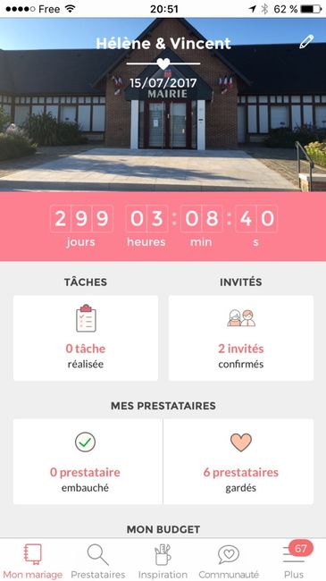 Mariage du 15 juillet 2017 - 1