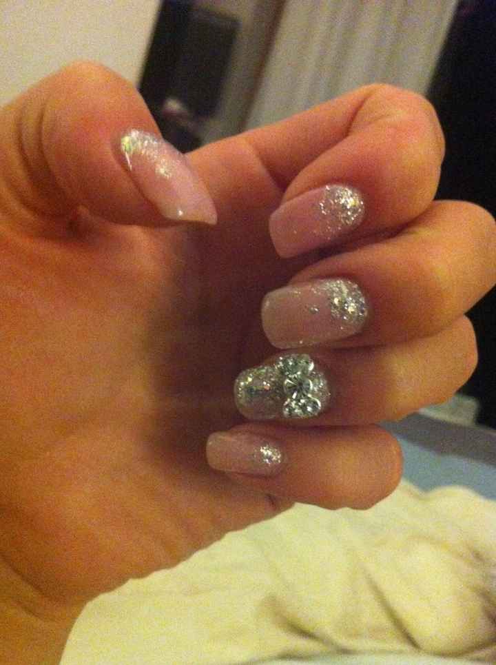 Voilà ma manucure pour le jours j - 1