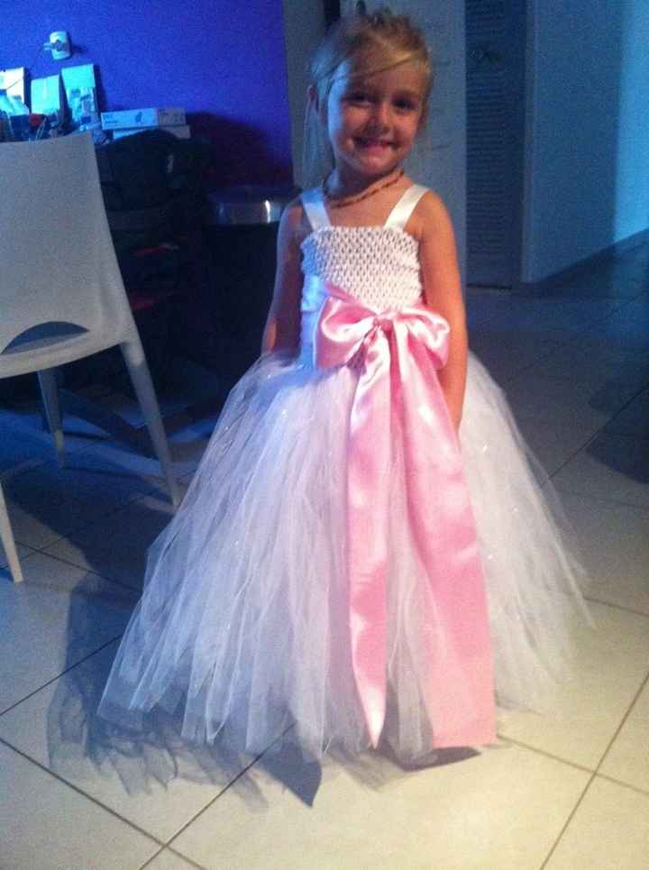 Robes demoiselles d'honneur enfant - 1