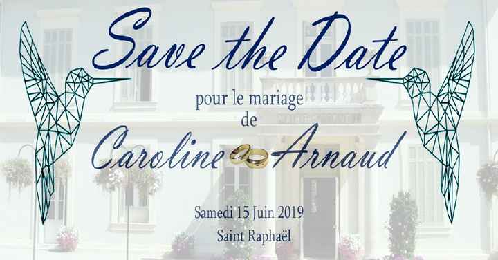 As-tu fait un Save the Date ? 🎁 - 1