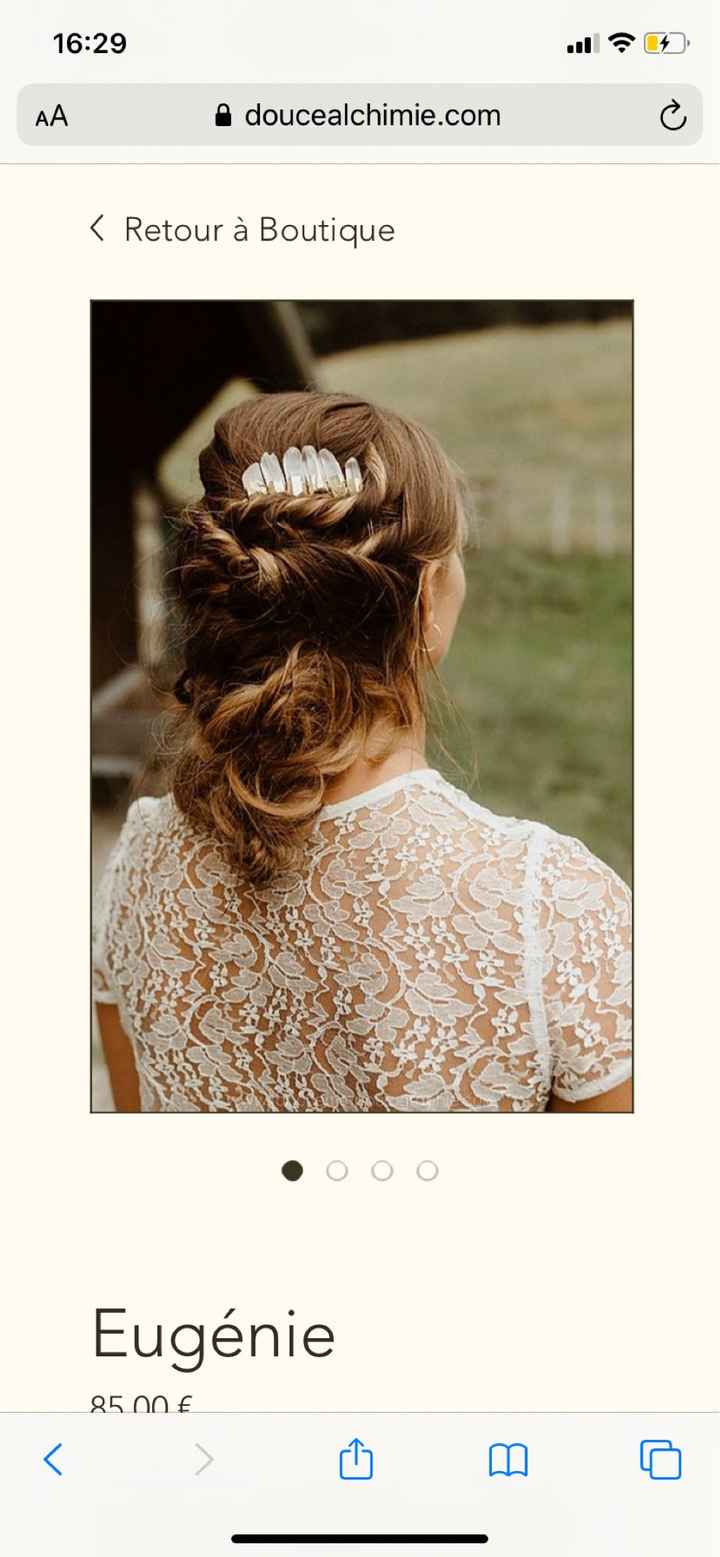 Peigne cheveux commandé ! - 1