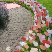Allée de coeurs