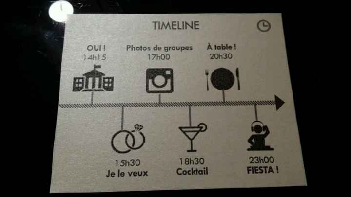 Faire part diy fini!!! tellement fière :) - 4