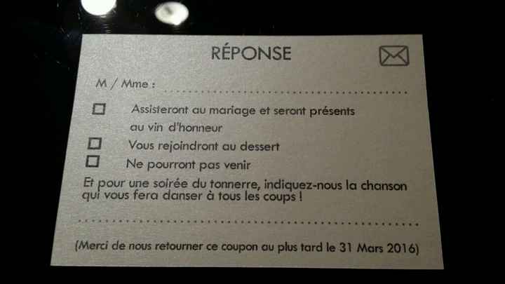 Faire part diy fini!!! tellement fière :) - 5