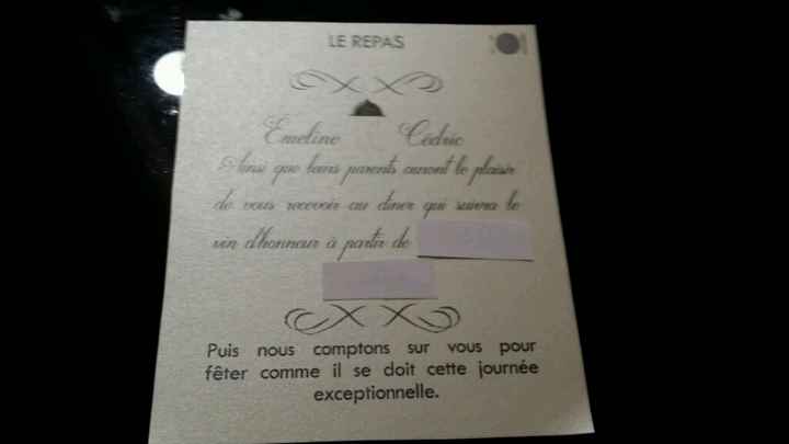 Faire part diy fini!!! tellement fière :) - 7