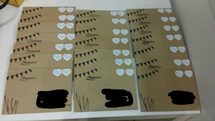 Enfin les faire parts sont fini et envoyées !!!! - 11