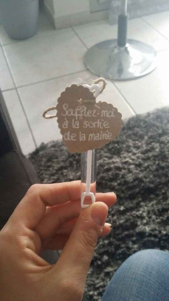 Mes petites bubulles pour la sortie de la mairie - 1