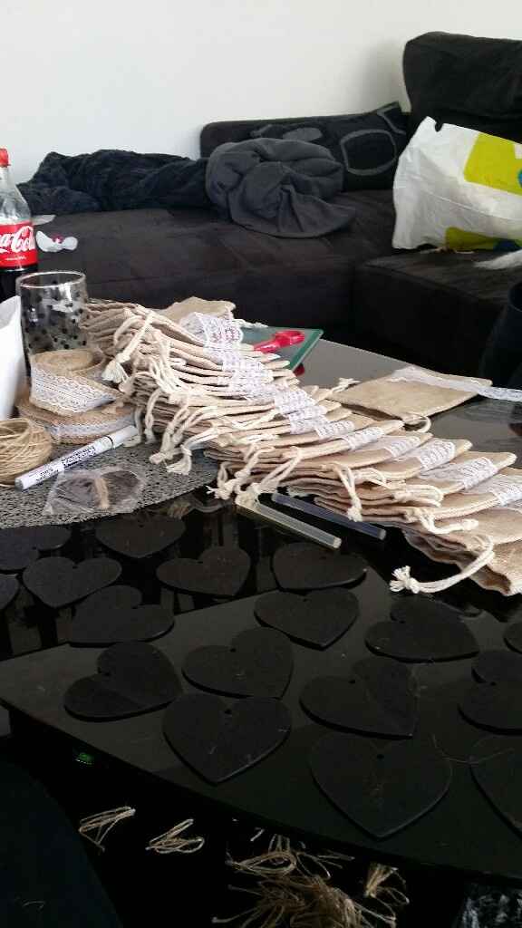 Mes contenants à dragées fini!!! happy!! - 1