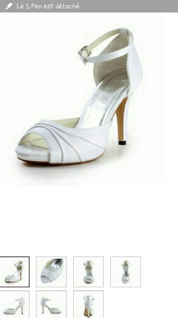 Avez vous trouvés vos chaussures pour le jour j ?? - 3