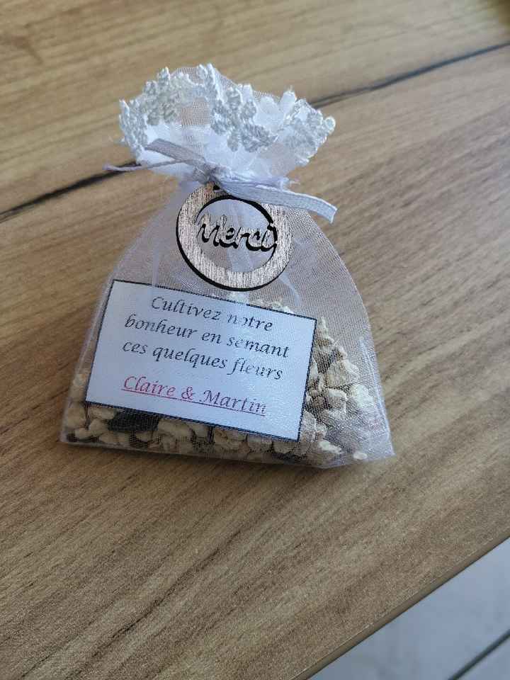 Idée de cadeau pour les invités - 1