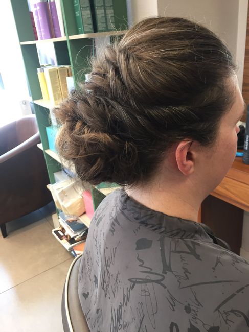 Essai coiffure et maquillage à j-29 - 1