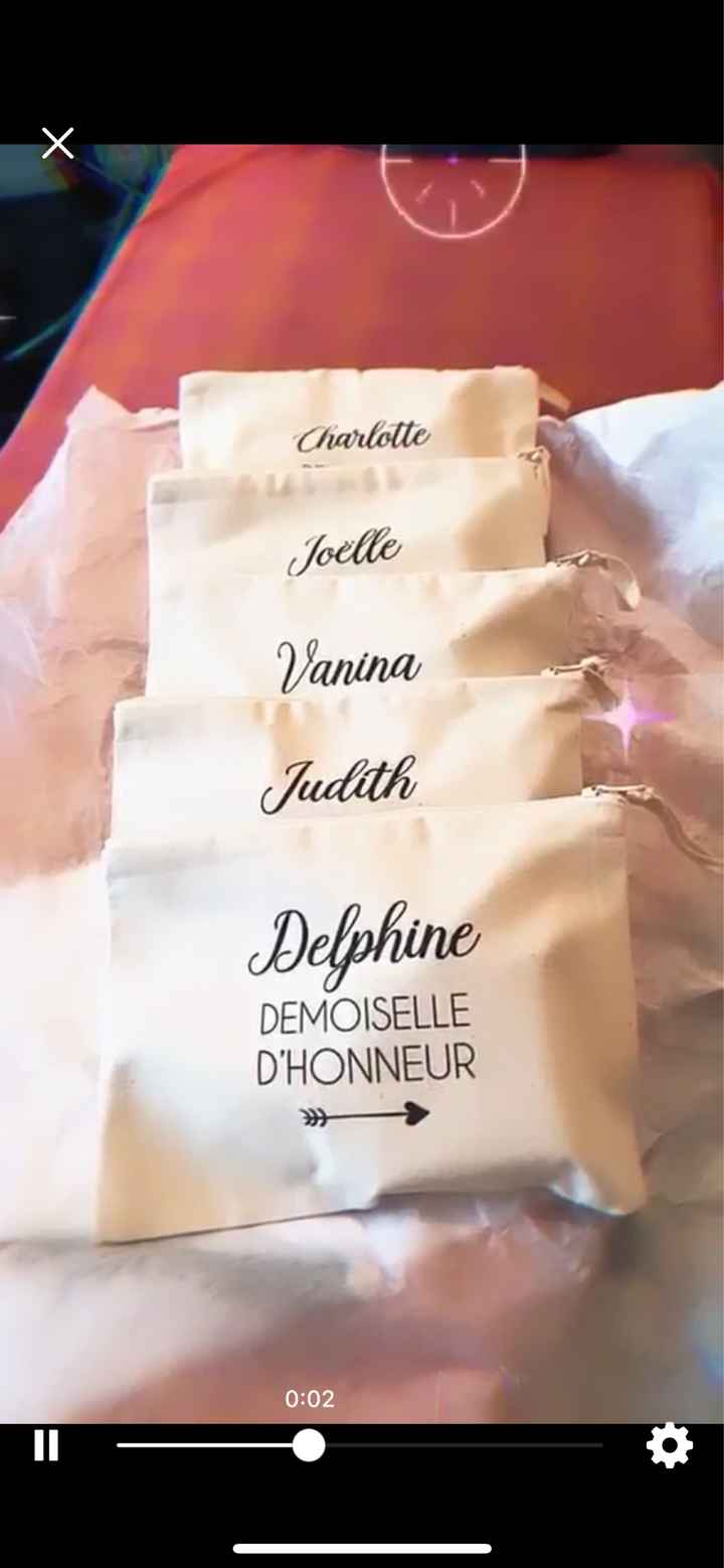 Cadeaux dh / témoins - 1