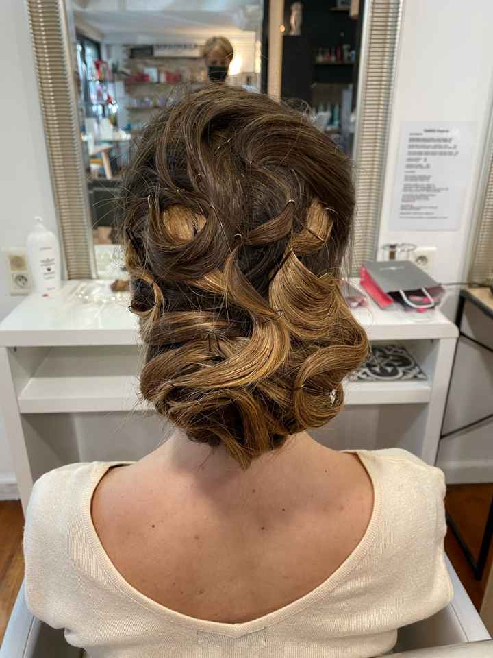 Essai coiffure mariage 19 juin 2021 - 1