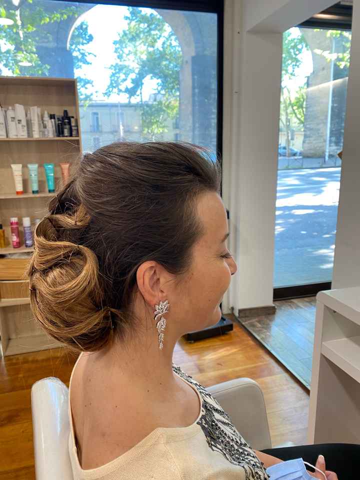 Essai coiffure mariage 19 juin 2021 - 3