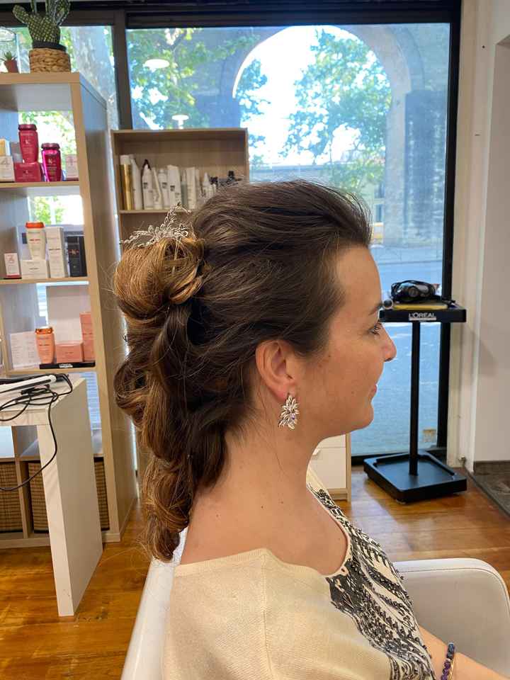 Essai coiffure mariage 19 juin 2021 - 4