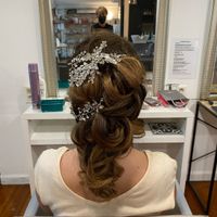 Essai coiffure mariage 19 juin 2021 - 2