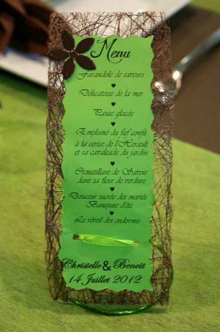 Aucune idee pour la deco des menus - 2