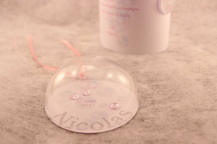 Demi sphère transparente
