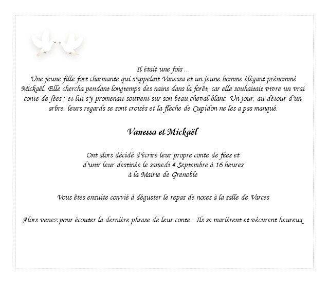 Idées de textes de mariage original? - 4