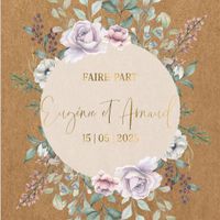 Publie ce modèle de faire-part et dis-nous quelle taille tu as du utiliser ! 😏💌 - 1