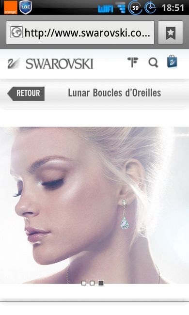 Les boucles d'oreille de la mariée - 2