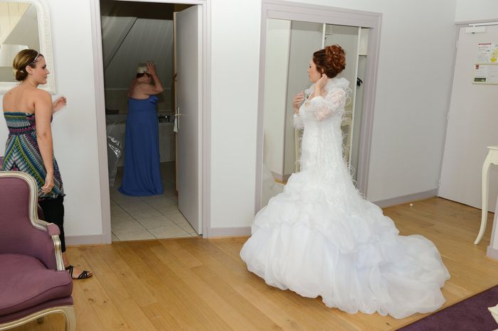 LE JOUR DE MON MARIAGE : MA ROBE