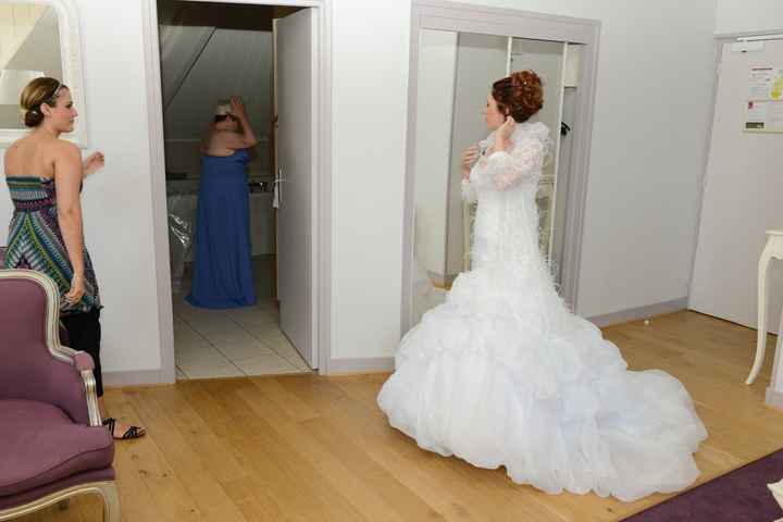 LE JOUR DE MON MARIAGE : MA ROBE