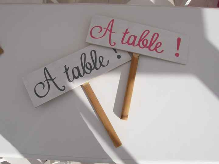 a table
